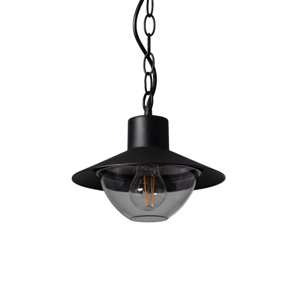 Lampa wisząca czarna Retro 1xE27x40W wym: 81x24x24 cm Abruzzo 861063