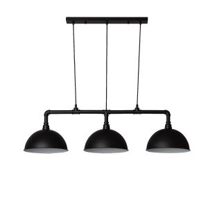 Lampa wisząca czarna Retro 3xE27x40W wym: 98x117x30 cm Abruzzo 860858 Lampa wisząca czarna Retro 3xE27x40W wym: 98x117x30 cm Abruzzo 860858