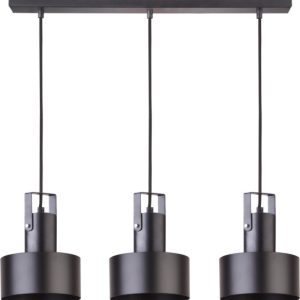 Lampa wisząca czarna Rif Plus 3xE27x15W wym: 65x67x15 cm Sigma Lighting 838076 Lampa wisząca czarna Rif Plus 3xE27x15W wym: 65x67x15 cm Sigma Lighting 838076