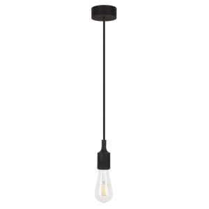 Lampa wisząca czarna Roxy 1xE27x60W wym: 150x8x8 cm Rabalux 959176 Lampa wisząca czarna Roxy 1xE27x60W wym: 150x8x8 cm Rabalux 959176