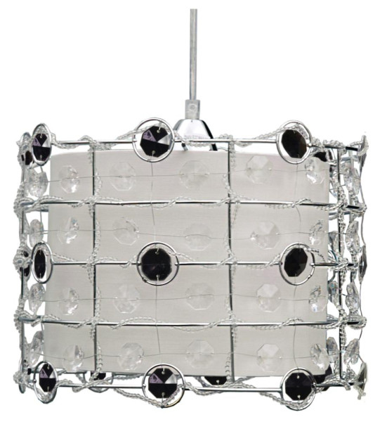 Lampa wisząca czarna SENECA 1xE27x40W Candellux 924012