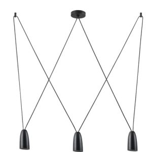 Lampa wisząca czarna SISTEMA 3xG9x40W wym: 120x80x12 cm Maxlight 845883 Lampa wisząca czarna SISTEMA 3xG9x40W wym: 120x80x12 cm Maxlight 845883