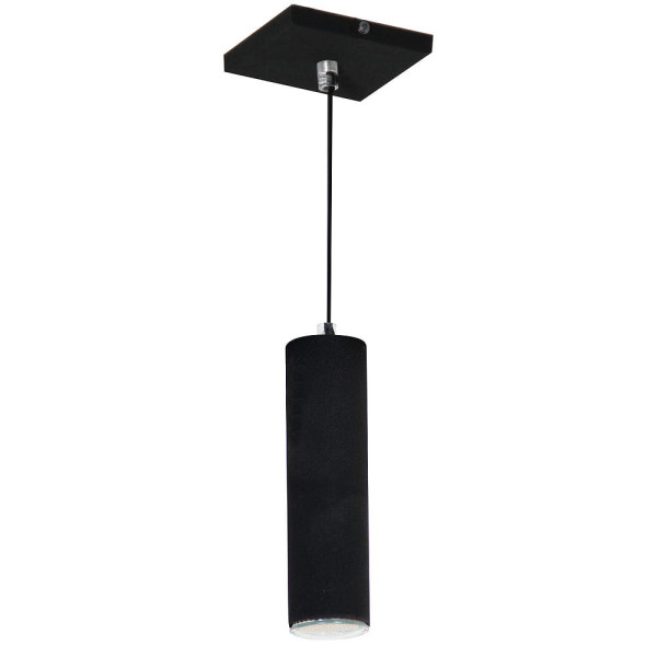 Lampa wisząca czarna SLIM 1xGU10x40W wym: 65x10x10 cm Aldex 860990
