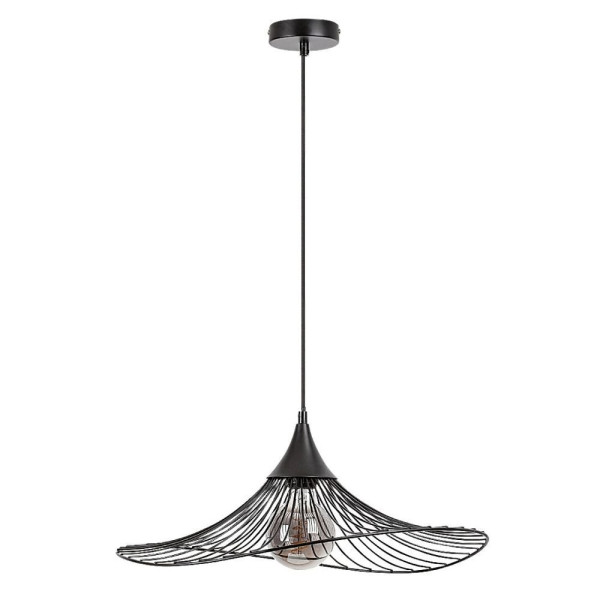 Lampa wisząca czarna Sombero 1xE27x40W wym: 150x50x50 cm Rabalux 959180