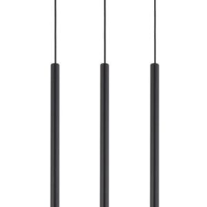Lampa wisząca czarna Sopel 3xG9x3W wym: 80x38x5 cm Sigma Lighting 837852 Lampa wisząca czarna Sopel 3xG9x3W wym: 80x38x5 cm Sigma Lighting 837852