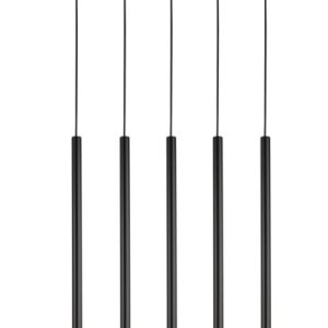 Lampa wisząca czarna Sopel 5xG9x3W wym: 80x60x5 cm Sigma Lighting 837846 Lampa wisząca czarna Sopel 5xG9x3W wym: 80x60x5 cm Sigma Lighting 837846