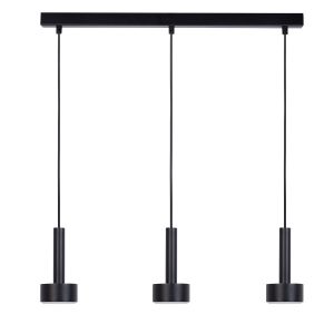 Lampa wisząca czarna STAMP 3xGX53x12W wym: 100x60x8 cm Sigma Lighting 836146 Lampa wisząca czarna STAMP 3xGX53x12W wym: 100x60x8 cm Sigma Lighting 836146