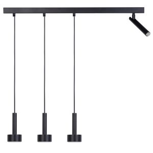 Lampa wisząca czarna STAMP 4xGX53x15W wym: 100x80x15 cm Sigma Lighting 836098 Lampa wisząca czarna STAMP 4xGX53x15W wym: 100x80x15 cm Sigma Lighting 836098