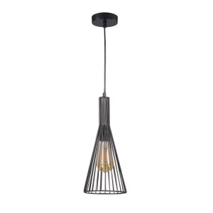 Lampa wisząca czarna TIANA 1xE27x20W wym: 146×15,5×15,5 cm Polux 845943 Lampa wisząca czarna TIANA 1xE27x20W wym: 146×15,5×15,5 cm Polux 845943