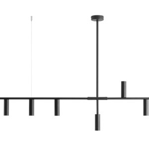 Lampa wisząca czarna Trevo 6xGU10x35W wym: 86x126x10 cm Aldex 856222 Lampa wisząca czarna Trevo 6xGU10x35W wym: 86x126x10 cm Aldex 856222