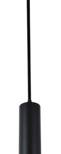 Lampa wisząca czarna Tuba 1xGU10x50W wym: 100x6x6 cm Candellux 924019 Lampa wisząca czarna Tuba 1xGU10x50W wym: 100x6x6 cm Candellux 924019