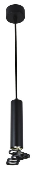 Lampa wisząca czarna Tuba 1xGU10x50W wym: 100x6x6 cm Candellux 924019