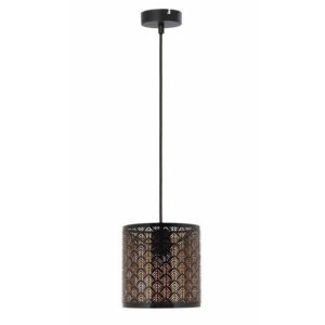 Lampa wisząca czarna Tuluza 1xE27x60W wym: 80x20x20 cm Reality 854541 Lampa wisząca czarna Tuluza 1xE27x60W wym: 80x20x20 cm Reality 854541