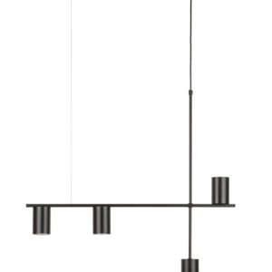 Lampa wisząca czarna Vendo 4xGU10x12W wym: 110x70x12 cm Sigma Lighting 836235 Lampa wisząca czarna Vendo 4xGU10x12W wym: 110x70x12 cm Sigma Lighting 836235