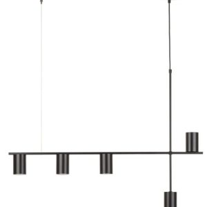 Lampa wisząca czarna Vendo 5xGU10x12W wym: 110x90x12 cm Sigma Lighting 837364 Lampa wisząca czarna Vendo 5xGU10x12W wym: 110x90x12 cm Sigma Lighting 837364