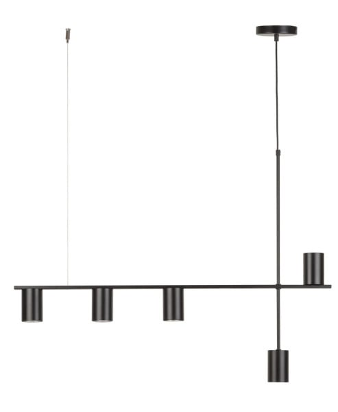Lampa wisząca czarna Vendo 5xGU10x12W wym: 110x90x12 cm Sigma Lighting 837364