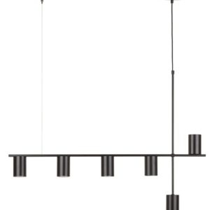 Lampa wisząca czarna Vendo 6xGU10x12W wym: 110x90x12 cm Sigma Lighting 836342 Lampa wisząca czarna Vendo 6xGU10x12W wym: 110x90x12 cm Sigma Lighting 836342