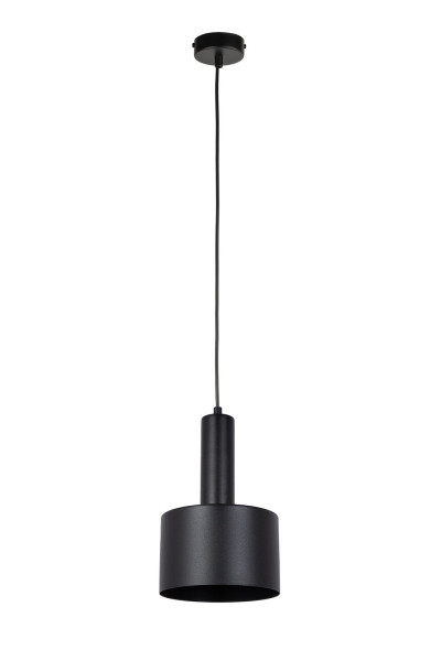 Lampa wisząca czarna VITRUM 1xE27x15W wym: 120x17x17 cm Sigma Lighting 836308