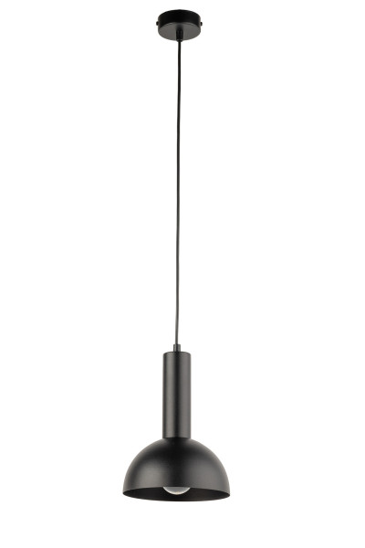 Lampa wisząca czarna VITRUM 1xE27x15W wym: 120x19x19 cm Sigma Lighting 836305