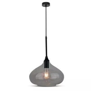 Lampa wisząca czarna VT-7281 1xE27x60W wym: 100×28,5×28,5 cm V-TAC 835730 Lampa wisząca czarna VT-7281 1xE27x60W wym: 100×28,5×28,5 cm V-TAC 835730