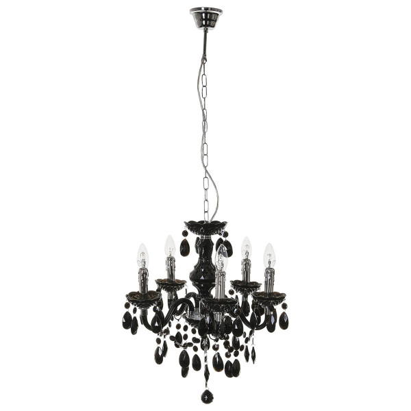 Lampa wisząca czarna Whiz 5xE14x40W wym: 113x48x48 cm Italux 854197