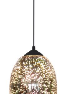 Lampa wisząca czarna-wielokolorowy GALACTIC 1xE27x60W Candellux 924126 Lampa wisząca czarna-wielokolorowy GALACTIC 1xE27x60W Candellux 924126