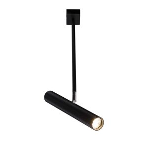 Lampa wisząca czarna YABU 1xGU10x4W wym: 60x5x28 cm Shilo 845257 Lampa wisząca czarna YABU 1xGU10x4W wym: 60x5x28 cm Shilo 845257