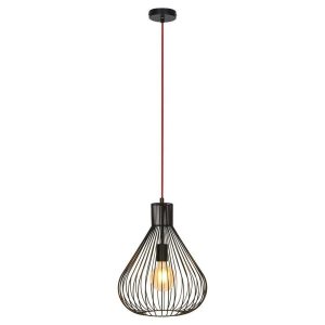 Lampa wisząca czarna Zille 1xE27x40W wym: 190×30,5×30,5 cm Rabalux 959175 Lampa wisząca czarna Zille 1xE27x40W wym: 190×30,5×30,5 cm Rabalux 959175