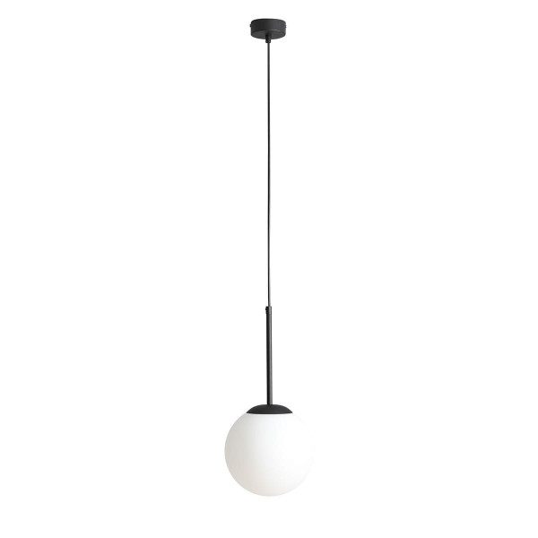 Lampa wisząca czarno-biała Bosso 1xE27x15W wym: 200x20x20 cm Aldex 852598