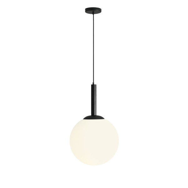 Lampa wisząca czarno-biała Bosso 3xE27x15W wym: 200x40x40 cm Aldex 852602