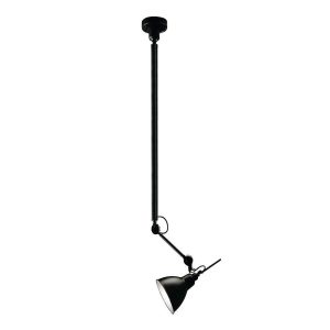 Lampa wisząca czarno-biała DAISEN 1xE27x20W wym: 153x15x32 cm Shilo 846584 Lampa wisząca czarno-biała DAISEN 1xE27x20W wym: 153x15x32 cm Shilo 846584