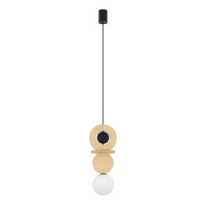 Lampa wisząca czarno-biała DROPS WOOD A 1xG9x12W Nowodvorski 846046 Lampa wisząca czarno-biała DROPS WOOD A 1xG9x12W Nowodvorski 846046