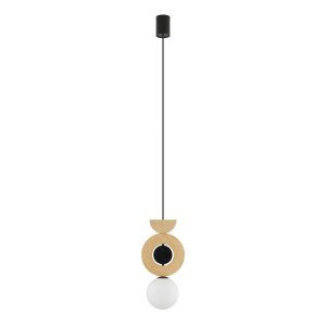 Lampa wisząca czarno-biała DROPS WOOD B 1xG9x12W Nowodvorski 854285 Lampa wisząca czarno-biała DROPS WOOD B 1xG9x12W Nowodvorski 854285