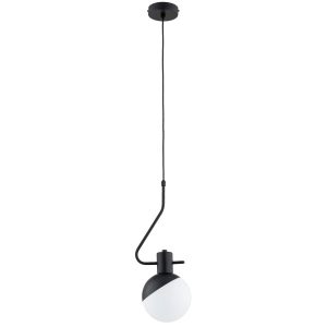 Lampa wisząca czarno-biała ENIGMA 1xE14x10W wym: 90x15x16 cm Alfa 841662 Lampa wisząca czarno-biała ENIGMA 1xE14x10W wym: 90x15x16 cm Alfa 841662