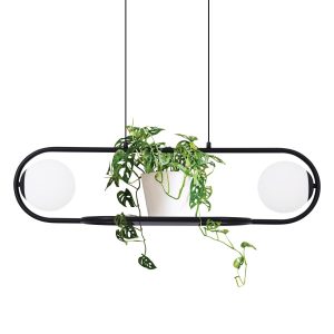 Lampa wisząca czarno-biała FINESTRA 2xE27x40W wym: 80x93x16 cm Kaja 854781 Lampa wisząca czarno-biała FINESTRA 2xE27x40W wym: 80x93x16 cm Kaja 854781