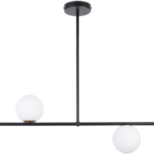 Lampa wisząca czarno-biała Gama 4xG9x12W wym: 68x104x12 cm Sigma Lighting 837912 Lampa wisząca czarno-biała Gama 4xG9x12W wym: 68x104x12 cm Sigma Lighting 837912
