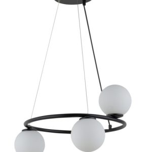 Lampa wisząca czarno-biała Gama Koło 3xG9x12W Sigma Lighting 854335 Lampa wisząca czarno-biała Gama Koło 3xG9x12W Sigma Lighting 854335