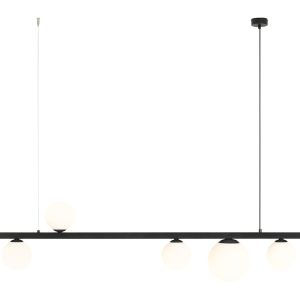 Lampa wisząca czarno-biała Garda 5xE14x15W wym: 170x151x20 cm Aldex 857846 Lampa wisząca czarno-biała Garda 5xE14x15W wym: 170x151x20 cm Aldex 857846