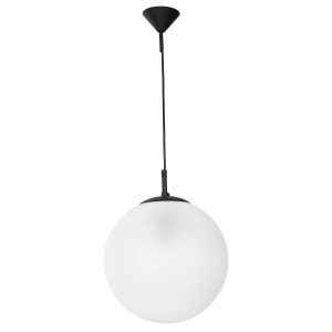 Lampa wisząca czarno-biała Globus 1xE27x60W wym: 90x30x30 cm Aldex 856534 Lampa wisząca czarno-biała Globus 1xE27x60W wym: 90x30x30 cm Aldex 856534