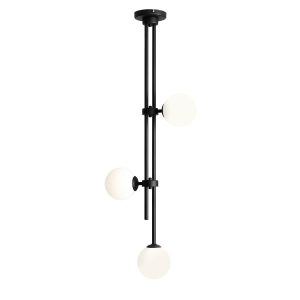 Lampa wisząca czarno-biała HARMONY 3xE14x40W wym: 113x39x14 cm Aldex 860117 Lampa wisząca czarno-biała HARMONY 3xE14x40W wym: 113x39x14 cm Aldex 860117