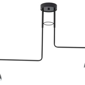 Lampa wisząca czarno-biała Holi 2xE27x15W wym: 60x93x14,5 cm Sigma Lighting 837901 Lampa wisząca czarno-biała Holi 2xE27x15W wym: 60x93x14,5 cm Sigma Lighting 837901