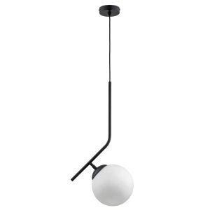 Lampa wisząca czarno-biała LIBERTY 1xE27x15W wym: 68x15x24 cm Alfa 841620 Lampa wisząca czarno-biała LIBERTY 1xE27x15W wym: 68x15x24 cm Alfa 841620