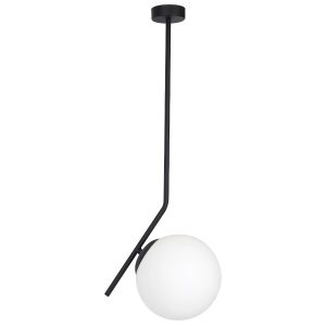 Lampa wisząca czarno-biała LUNA 1xE27x60W wym: 75x28x28 cm Aldex 852145 Lampa wisząca czarno-biała LUNA 1xE27x60W wym: 75x28x28 cm Aldex 852145