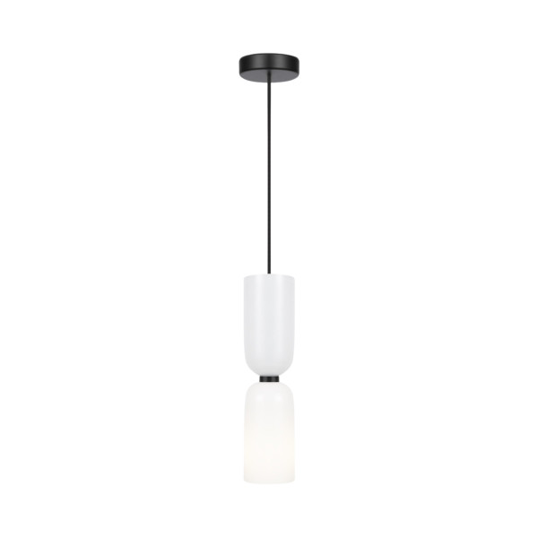 Lampa wisząca czarno-biała Memory 1xE14x40W wym: 232x8x8 cm Maytoni 849181