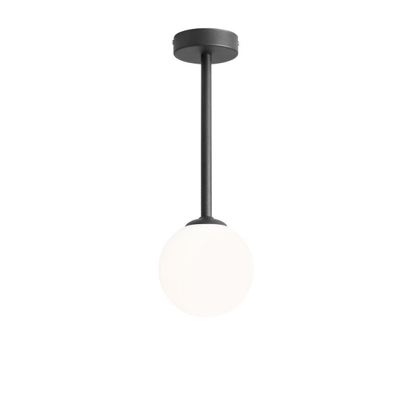 Lampa wisząca czarno-biała PINNE 1xE14x10W wym: 42x14x14 cm Aldex 852185