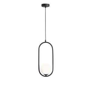 Lampa wisząca czarno-biała Riva 1xE14x10W wym: 200×18,5×25 cm Aldex 856291 Lampa wisząca czarno-biała Riva 1xE14x10W wym: 200×18,5×25 cm Aldex 856291