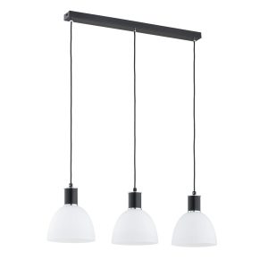Lampa wisząca czarno-biała SANBRI 3xE27x15W wym: 90x75x14 cm Alfa 836883 Lampa wisząca czarno-biała SANBRI 3xE27x15W wym: 90x75x14 cm Alfa 836883