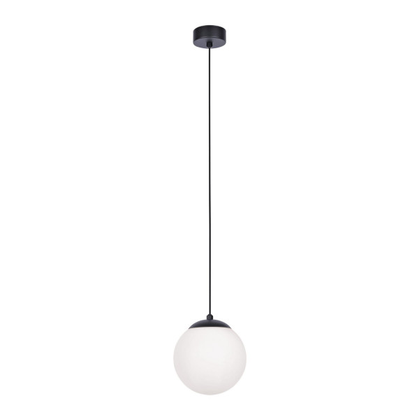 Lampa wisząca czarno-biała Savoy 1xE27x40W wym: 90x16x16 cm Kaja 854772