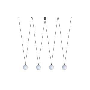 Lampa wisząca czarno-biała SLING 4xG9x12W Nowodvorski 858230 Lampa wisząca czarno-biała SLING 4xG9x12W Nowodvorski 858230