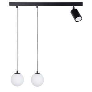 Lampa wisząca czarno-biała TAVIRA 3xG9x22W wym: 100x60x12 cm Sigma Lighting 836054 Lampa wisząca czarno-biała TAVIRA 3xG9x22W wym: 100x60x12 cm Sigma Lighting 836054